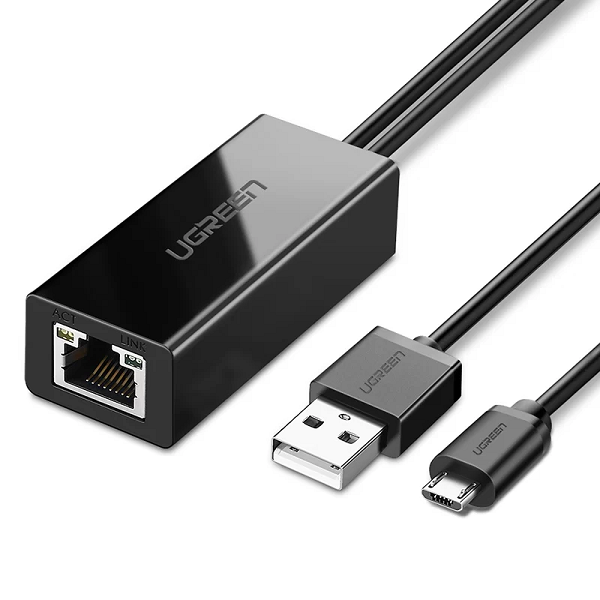 01- Ugreen 30985 Micro USB Ethernet Adapter Supplier in Dubai UAE - Image 1