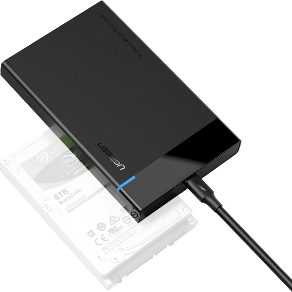 199587_IMG1 Ugreen 50743 2.5-Inch Hard Drive Enclosure USB-C Supplier in Dubai UAE - Image 1