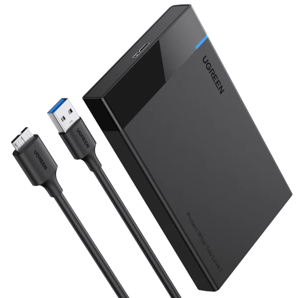 30848-695334 Ugreen 30848 USB 3.0 to SATA III Hard Drive Enclosure Supplier in Dubai UAE - Image 1