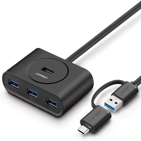 51XrHMUG0CL._AC_SL1000_ Ugreen 40850 USB 3.0 Hub with Type C Port Supplier in Dubai UAE - Image 1
