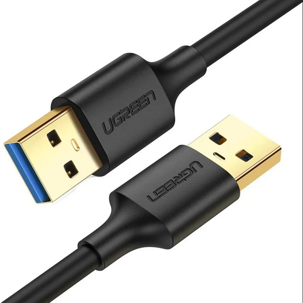 ugreen-10370-usb-a-3-0-male-to-male-cable-1m-black--1000x1000 Ugreen 10370 USB A 3.0 Male To Male Cable 1m Supplier in Dubai UAE - Image 1