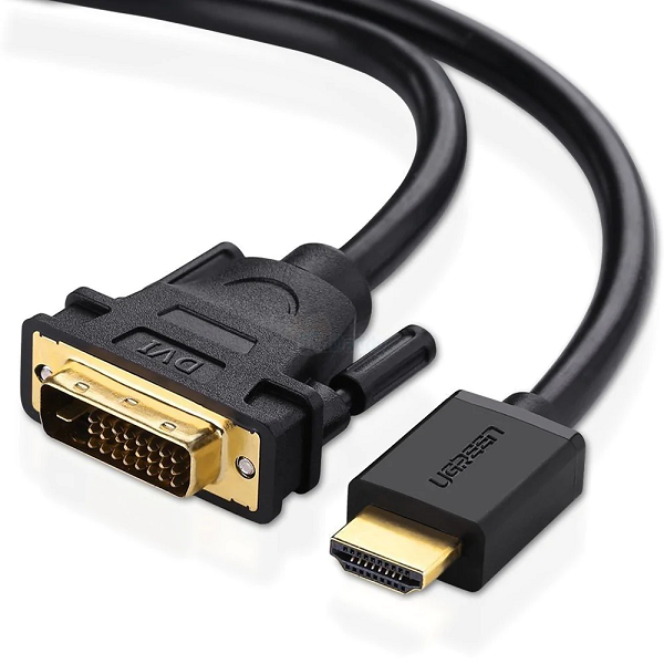 ugreen-hdmimale-toDVI24_1-1.5m-11_1024x1024 Ugreen 11150 HDMI Male to DVI (24+1) 1.5M Supplier in Dubai UAE - Image 1