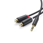 Ugreen 10547 Male To 2 RCA Female Jack Stereo Audio Cable Y Adapter Supplier in Dubai UAE