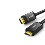 Ugreen 10204 DP Male To HDMI Male Cable 5m Black Supplier in Dubai UAE