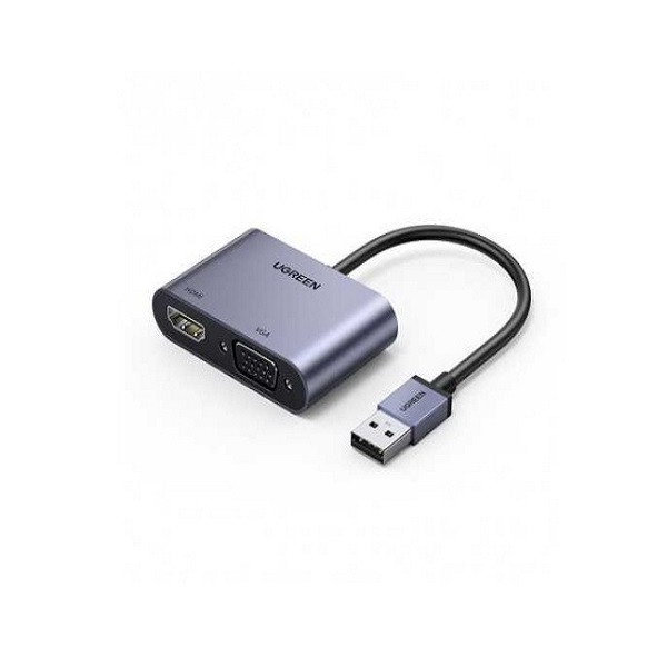 Ugreen-20518-USB-3.0-to-HDMI-VGA-Converter Ugreen 20518 USB 3.0 to 1080p HDMI + VGA Converter Supplier in Dubai UAE - Image 1