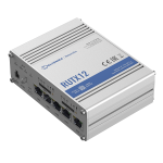 Teltonika RUTX12 Dual LTE CAT 6 Industrial Cellular Router Supplier in Dubai UAE