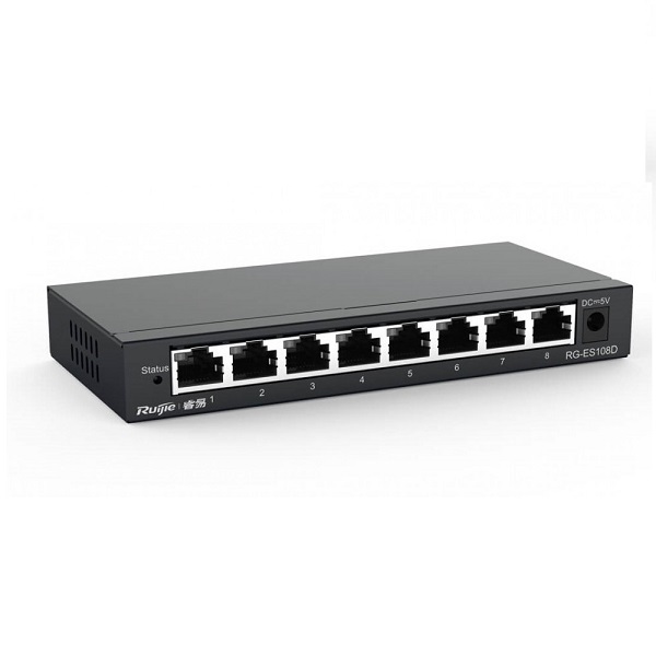 11350 Ruijie RG-ES108D Ethernet Switch Supplier in Dubai UAE - Image 1