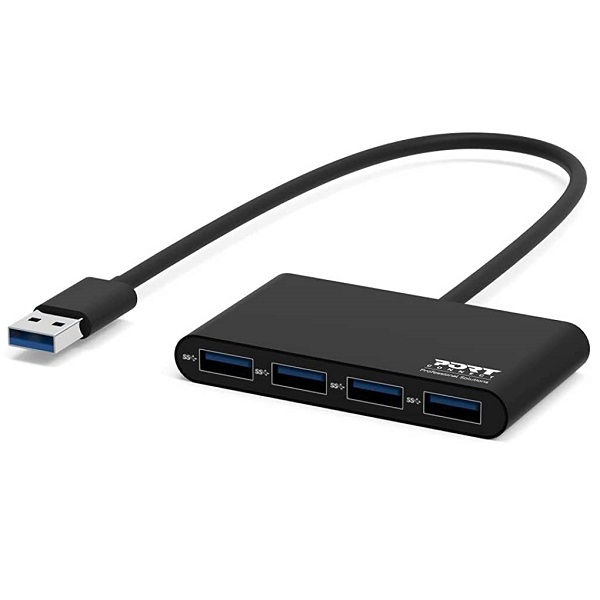41UkcEIo+oL._AC_UF1000,1000_QL80_ Port Designs 900121 4-Port USB 3.0 Hub Supplier in Dubai UAE - Image 1