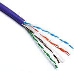 Excel Solid Cat6 Cable U/UTP LSOH CPR Euroclass Dca 305 m Box Violet Price in Dubai, UAE