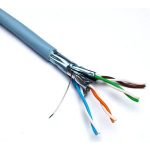 Excel Solid Cat6A Cable F/FTP LSOH CPR Euroclass Dca 500 m Reel Ice Blue Price in Dubai, UAE