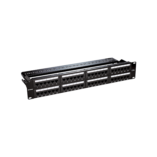 CAT 6 48 PCB Type Loaded ExTell E6X48U3L-PM CAT 6 48 PCB Type Loaded Unshielded Patch Pane 1U Price in Dubai UAE - Image 1