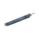 ExTell EPDHUK06-UK-13-BK Basic PDU UK Type 6 Outlets UK Input Plug Price in Dubai UAE