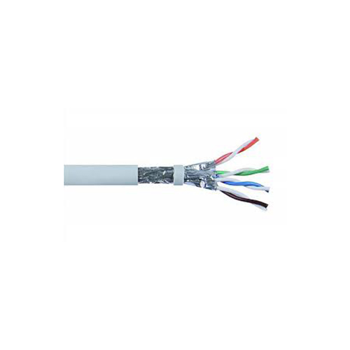 SFTP cat 7 network cable solid copper wire 23 AWG, ExTell E7XFLI310-SF CAT 6A S/FTP 23AWG PE Sheath Price in Dubai UAE - Image 1