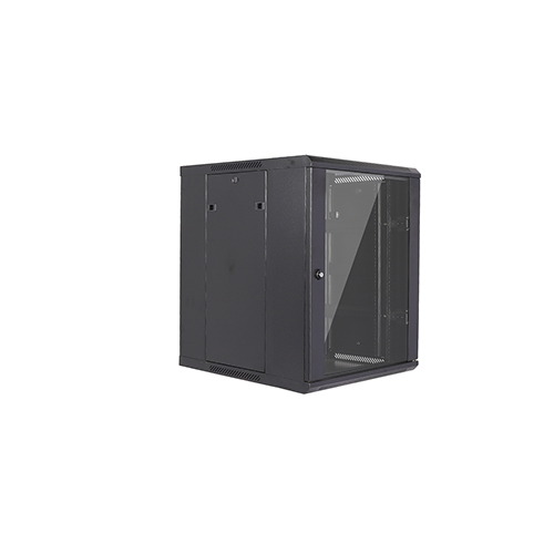 Wall Mount SS Cabinet, 18U - 600 x 450 ExTell EWC18D06B3G Dual Section – 18U – 600 x 450+100mm Black Price in Dubai UAE - Image 1