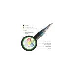 ExTell EM4CLLUU-FC012 C Series FO ID OD Cable 12C OM4 Unitube Glass Yarn, LSZH Sheath Price in Dubai UAE