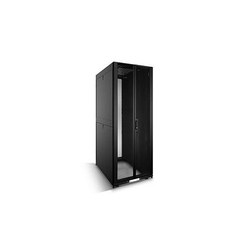47U - 800 x 1200, with 4 w ExTell EFC4708E3P4 Network Server Cabinet with Perforated Front Door Height 47U – 800 x 1000 With 4 way Fan unit black Price in Dubai UAE - Image 1