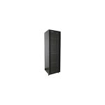 ExTell EFC4206C3G4 Network Server Cabinet With Glass Front Door 42U – 600 x 600 With 4 Way Fan Unit Black Price in Dubai UAE