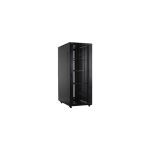 ExTell ERD-4208E3P4 Network Server Cabinet with Ridged Front Door height 42U – 800 x 1000 with 4 way fan Unit Black Ridged Front Door Design Price in Dubai UAE