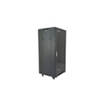 ExTell EFC3206C3G4 Network Server Cabinet With Glass Front Door 32U – 600 x 600 With 4 Way Fan Unit Black Price in Dubai UAE