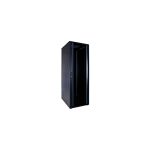 ExTell EFC3706D3G4 Network Server Cabinet with Glass Front Door 37U – 600 x 800 with 4 Way Fan Unit Black Price in Dubai UAE