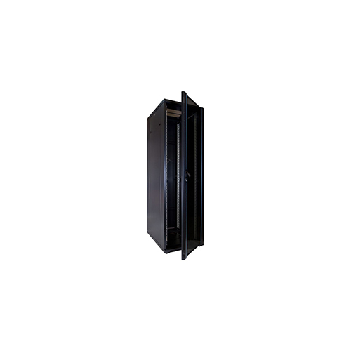 EFC4206D3G4 ExTell EFC4206D3G4 Network Server Cabinet with Glass Front Door 42U – 600 x 800 with 4 Way Fan Unit Black Price in Dubai UAE - Image 1