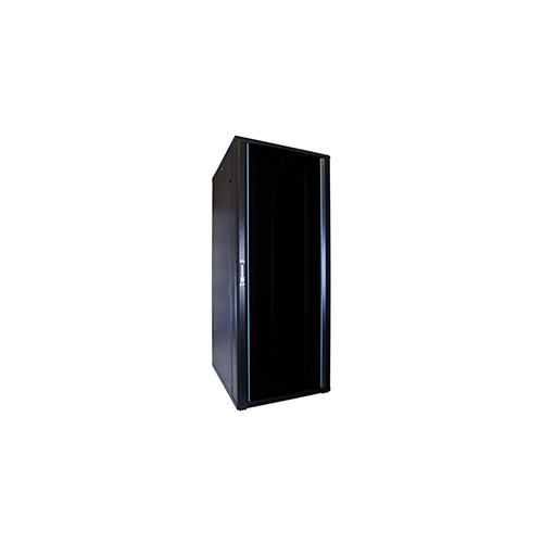 EFC4208E3G4 ExTell EFC4708E3G4 Network Server Cabinet 47U 800x 1000mm 19″ Rack With Front Glass Door Rear Mesh Door with 4 Way Fan Unit Black Price in Dubai UAE - Image 1