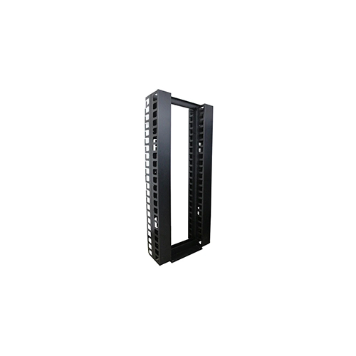 EORA242-FBCM ExTell EORA242-FBCM 42U Open Rack 2 Post with Fishbone Cable Manager, Black Price in Dubai UAE - Image 1