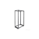 ExTell EORC242-FBCM 42U Open Rack 4 Post with Fishbone Cable Manager Black Price in Dubai UAE