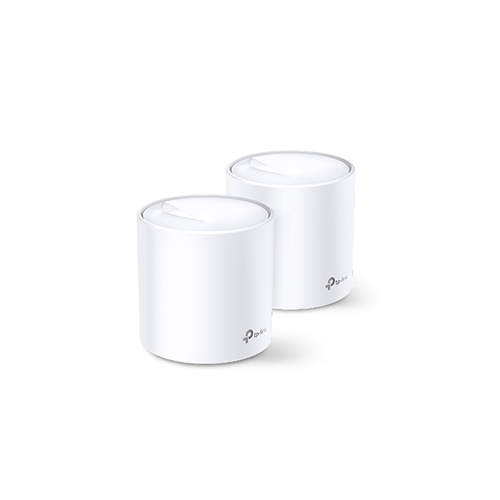 Deco X20(2-Pack) TP-Link Deco X20(2-Pack) WiFi 6 Mesh WiFi AX1800 Whole Home Mesh WiFi System Price in Dubai UAE. - Image 1