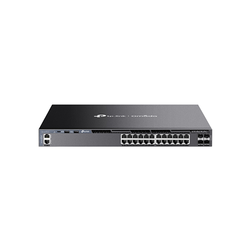 SG6428X Tp-link Omada SG6428X 24-Port Gigabit Stackable L3 Managed Switch with 4 10G Slots Price in Dubai UAE - Image 1