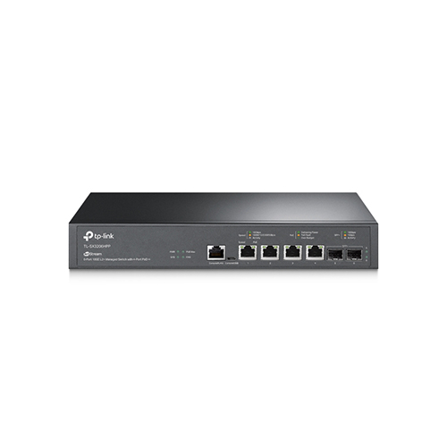 SX3206HPP Tp-link SX3206HPP JetStream 6-Port 10GE L2+ Managed Switch with 4-Port PoE++ Price in Dubai UAE - Image 1