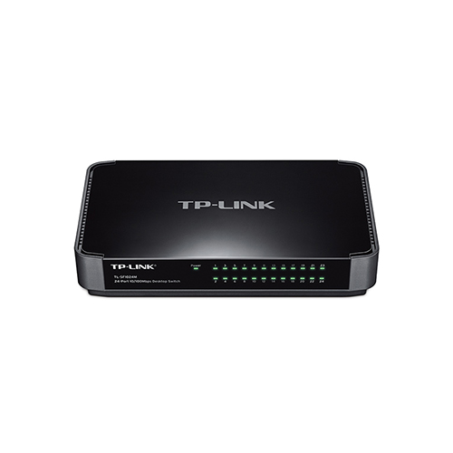 TL-SF1024M TP-LINK TL-SF1024M 24-Port 10/100 Mbps Desktop Switch Price in Dubai UAE. - Image 1