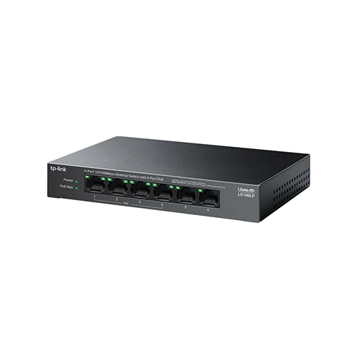 LS106LP TP-Link LS106LP 5-Port Gigabit Desktop Switch with 4-Port PoE+ Price in Dubai UAE - Image 1