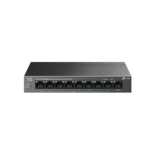 LS109P TP-Link LS109P 5-Port Gigabit Desktop Switch with 4-Port PoE+ Price in Dubai UAE - Image 1