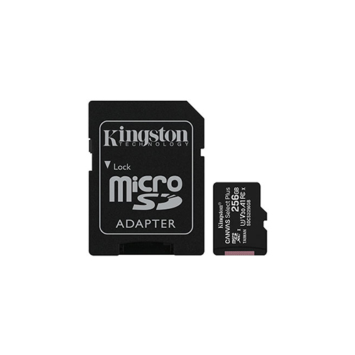 SDCS2-256GB Kingston SDCS2/256GB 256GB micSDHC Canvas Select Plus 100R A1 C10 Card + ADP Price In Dubai UAE - Image 1