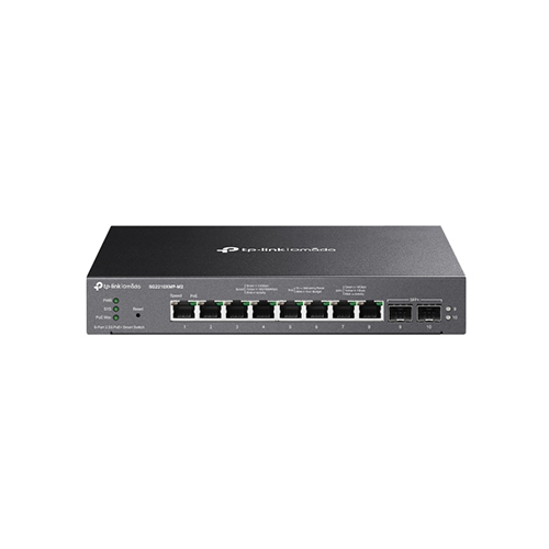 SG2210XMP-M2 Tp-link SG2210XMP-M2 Omada 8-Port 2.5GBASE-T and 2-Port 10GE SFP+ Smart Switch with 8-Port PoE+ Price in Dubai UAE - Image 1
