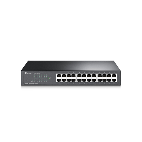 TL-SF1024D TP-Link TL-SF1024D 24-port 10/100Mbps Desktop/Rackmount Switch Price in Dubai UAE - Image 1