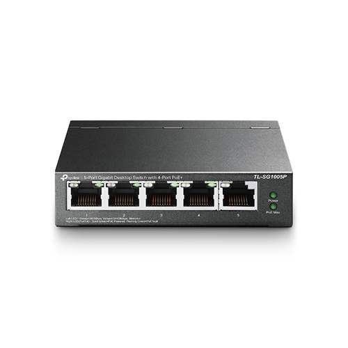 TL-SG1005LP TP-Link TL-SG1005LP 5-Port Gigabit Desktop Switch with 4-Port PoE+ Price in Dubai UAE - Image 1