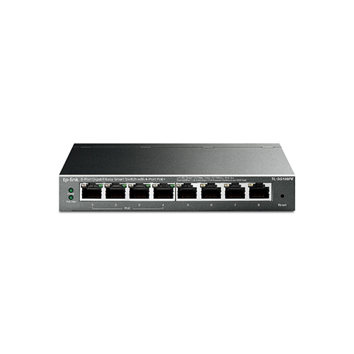TL-SG108PE- TP-Link TL-SG108PE 8-Port Gigabit Easy Smart Switch with 4-Port PoE+ Price in Dubai UAE - Image 1