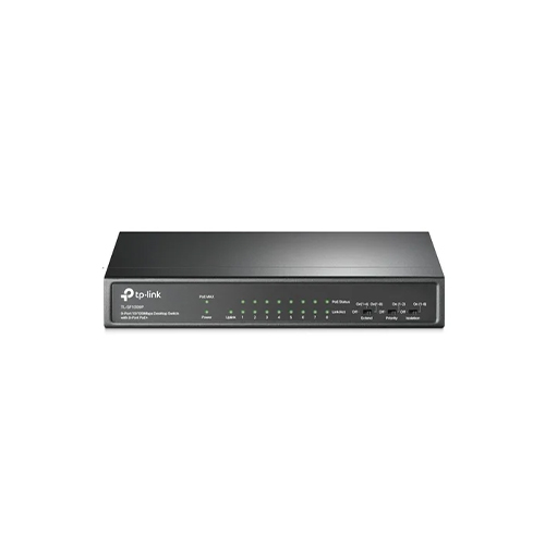 TL-SL1311P Tp-Link TL-SL1311P 8-Port 10/100Mbps + 3-Port Gigabit Desktop Switch with 8-Port PoE+ Price in Dubai UAE - Image 1