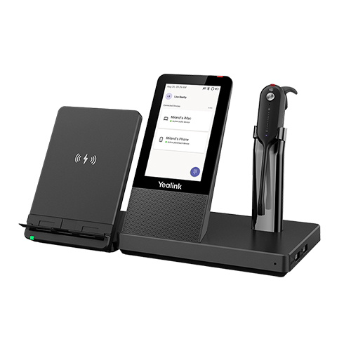 WH67 Teams Yealink WH67 TEAMS Workstation DECT Wireless Convertible Headset Price in Dubai UAE - Image 1