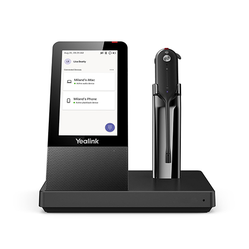 WH67 UC Yealink WH67 UC Workstation DECT Wireless Convertible Headset Price in Dubai UAE - Image 1
