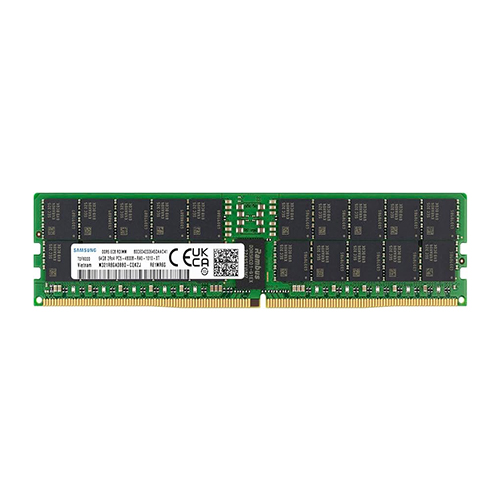 DSSUDEL3364G000BX007 SAMSUNG DSSUDEL3364G000BX007 64GB DDR5-4800 RDIMM ECC 2Rx4 (M321R8GA0BB0-CQKZJ) Price in Dubai UAE - Image 1