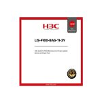 H3C LIS-F100-BAS-TI-3Y SecPath F100-BAS Security Threat Update Service License,3 Year
