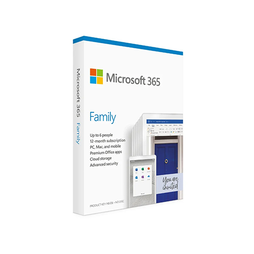 EE-MST1100035 Microsoft EE-MST1100035 (6GQ-01559)M365 Family ME 1YR P8 Price in Dubai UAE - Image 1