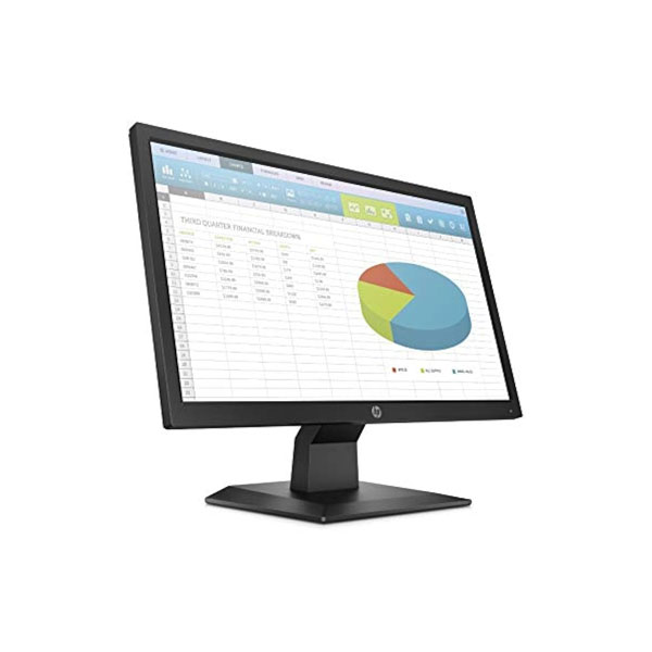 P204 5RD65AS HP P204 5RD65AS#ABV 19.5" Monitor – HD+ 1600×900, TN Panel, VGA & DisplayPort Price in Dubai UAE - Image 1