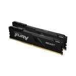 Kingston KF436C17BBK2/16 DRAM 16GB 3600MT/s DDR4 CL17 DIMM (Kit of 2) FURY Beast Black Price in Dubai UAE