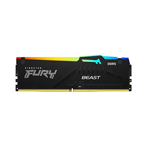 KF560C30BBA-16 Kingston KF560C30BBA-16 16GB 6000MT/s DDR5 CL30 DIMM FURY Beast RGB XMP Price in Dubai UAE - Image 1