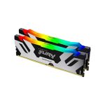 Kingston KF564C32RSAK2-32 DRAM 32GB 6400MT/s DDR5 CL32 DIMM (Kit of 2) FURY Renegade RGB XMP Memory Gaming Desktop Price in Dubai UAE