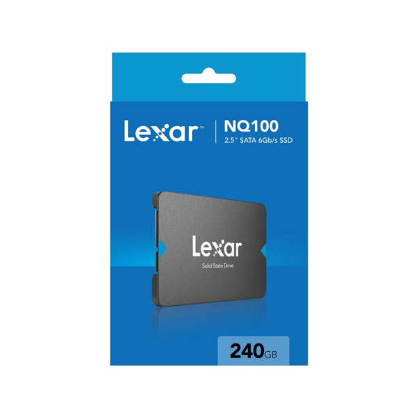 LNQ100X240G-RNNNG Lexar LNQ100X240G-RNNNG NQ100 240GB – 2.5" SATA SSD, Up to 550 MB/s Read, 445 MB/s Write Price in Dubai UAE - Image 1
